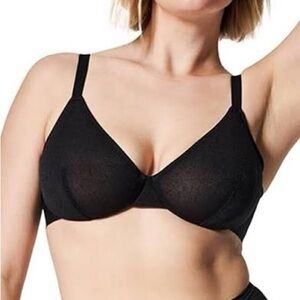 SPANX Black Underwire Bra with Molded Cups